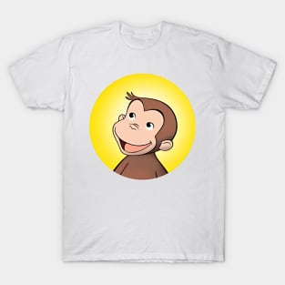 Curious George Emblem T-Shirt